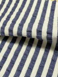 A-8172 Organic Cotton Seersucker Stripe[Textile / Fabric] ARINOBE Sub Photo