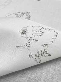 1026-648-1 60 Lawn Embroidery Cat[Textile / Fabric] HOKKOH Sub Photo