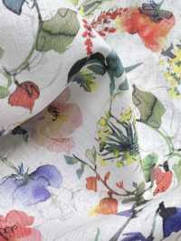 DP-5000-3 60 Lawn Digital Print Watercolor Flowers[Textile / Fabric] HOKKOH Sub Photo