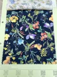 DP-5000-3 60 Lawn Digital Print Watercolor Flowers[Textile / Fabric] HOKKOH Sub Photo