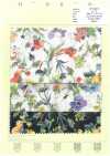 DP-5000-3 60 Lawn Digital Print Watercolor Flowers