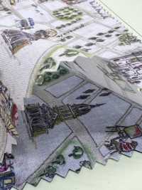 DP-5000-5 60 Lawn Digital Print Map Pattern[Textile / Fabric] HOKKOH Sub Photo