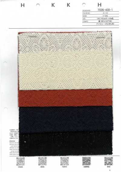 7026-430-1 Lace JQ Geometric