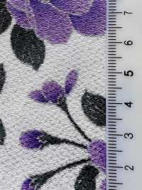 KKP2338-D-YAEZAKURA Futako Chirimen Double Cherry Blossom[Textile / Fabric] Uni Textile(Komon Studio) Sub Photo