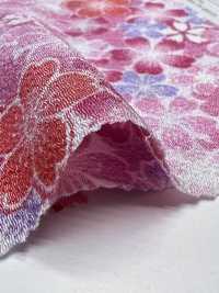 KKP2338-D-MAIZAKURA Futako Chirimen Mai Sakura[Textile / Fabric] Uni Textile(Komon Studio) Sub Photo