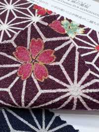 KKP2338-D-ASANOHA Futako Chirimen Treasure Collection[Textile / Fabric] Uni Textile(Komon Studio) Sub Photo