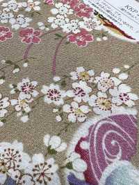 KKP2338-DHM-100 Chirimen Chirimen®[Textile / Fabric] Uni Textile(Komon Studio) Sub Photo