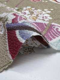 KKP2338-DHM-100 Chirimen Chirimen®[Textile / Fabric] Uni Textile(Komon Studio) Sub Photo