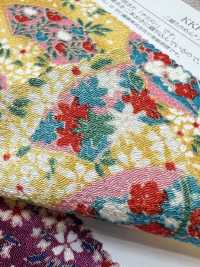 KKP2338-DK-89A Chirimen Chirimen®[Textile / Fabric] Uni Textile(Komon Studio) Sub Photo