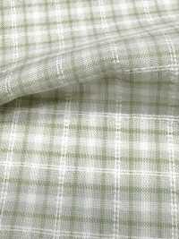 3SG040 Organic Cotton Crafted Dobby Plaid[Textile / Fabric] Chambray Sub Photo