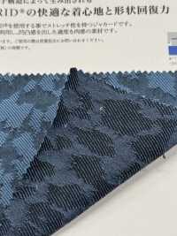 KYC859-WD-2 T/C Yarn Dyed Stretch Jacquard[Textile / Fabric] Uni Textile(Komon Studio) Sub Photo