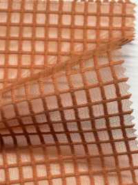 KKF8403 Graph Check Organza[Textile / Fabric] Uni Textile(Komon Studio) Sub Photo