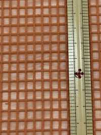KKF8403 Graph Check Organza[Textile / Fabric] Uni Textile(Komon Studio) Sub Photo