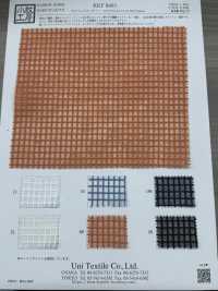 KKF8403 Graph Check Organza[Textile / Fabric] Uni Textile(Komon Studio) Sub Photo