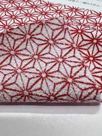 KKP3338-D1129 Futako Chirimen Asanoha[Textile / Fabric] Uni Textile(Komon Studio) Sub Photo