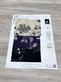 KKP3338-D64 Chirimen Chirimen®[Textile / Fabric] Uni Textile(Komon Studio) Sub Photo