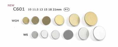 C601 Metal Button Painted Finish