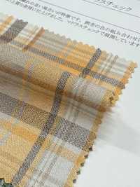 14421 Dyed 60/2 Cotton Melange Cloth Madras Check[Textile / Fabric] SUNWELL Sub Photo