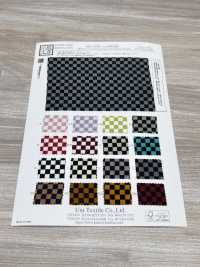 KKP3338-D-ICHIMATSU Chirimen Chirimen® Checkered Pattern[Textile / Fabric] Uni Textile(Komon Studio) Sub Photo