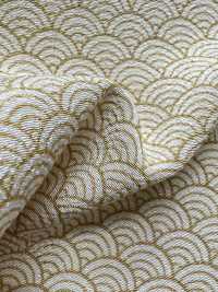 KKP3338-D-SEIKAIHA Futako Chirimen Seigaiha[Textile / Fabric] Uni Textile(Komon Studio) Sub Photo