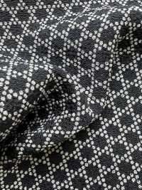 KKP3338-D-KAGOME Futako Chirimen Kagome Komon[Textile / Fabric] Uni Textile(Komon Studio) Sub Photo