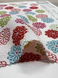 KKP2338-D-HAIKARA Futako Chirimen Haikara Kogiku[Textile / Fabric] Uni Textile(Komon Studio) Sub Photo