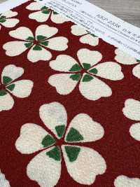 KKP2338-D-MODANSKR Futako Chirimen Modern Cherry Blossom[Textile / Fabric] Uni Textile(Komon Studio) Sub Photo