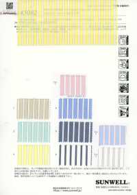 45082 Silphy Lawn Stripe[Textile / Fabric] SUNWELL Additional Images