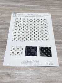 KKP4193-D301-123 Chiffon Cut Jacquard Monochromatic Print[Textile / Fabric] Uni Textile(Komon Studio) Sub Photo
