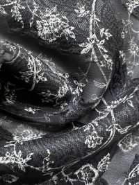 KKP4193-D301-75 Chiffon Cut Jacquard[Textile / Fabric] Uni Textile(Komon Studio) Sub Photo