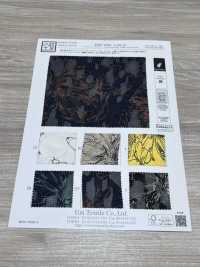 KKP4193-D304-63 Chiffon Cut Jacquard[Textile / Fabric] Uni Textile(Komon Studio) Sub Photo