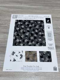 KKP4193-D119-50 Chiffon Cut Jacquard[Textile / Fabric] Uni Textile(Komon Studio) Sub Photo