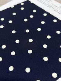 KKP4840-W-DSB-184 Pullover Sandwashed Surface Stretch Wide Width[Textile / Fabric] Uni Textile(Komon Studio) Sub Photo