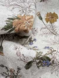 7026-1710-4 CL Loomstate Botanical Pattern[Textile / Fabric] HOKKOH Sub Photo