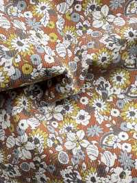 7026-1720-2 21W Corduroy Calico Flower[Textile / Fabric] HOKKOH Sub Photo