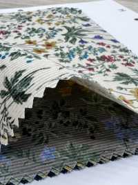 4026-1755-1 21W Corduroy Small Flowers[Textile / Fabric] HOKKOH Sub Photo