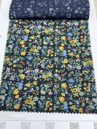 4026-1755-2 21W Corduroy Florets And Birds[Textile / Fabric] HOKKOH Sub Photo