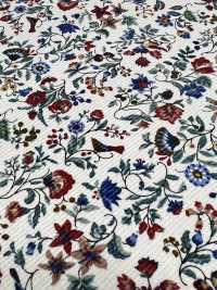 4026-1755-2 21W Corduroy Florets And Birds[Textile / Fabric] HOKKOH Sub Photo