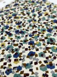 4026-1755-3 21W Corduroy Geometric Flower[Textile / Fabric] HOKKOH Sub Photo