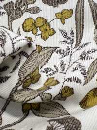 4026-1755-5 21W Corduroy Embroidered Floral Pattern[Textile / Fabric] HOKKOH Sub Photo