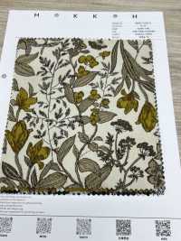 4026-1755-5 21W Corduroy Embroidered Floral Pattern[Textile / Fabric] HOKKOH Sub Photo