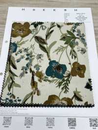 4026-1755-6 21W Corduroy Overdyed Flower[Textile / Fabric] HOKKOH Sub Photo