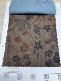 4026-1755-6 21W Corduroy Overdyed Flower[Textile / Fabric] HOKKOH Sub Photo