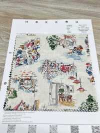 8026-1560-3 30 Viyella Angel Soft Nordic Landscape Pattern[Textile / Fabric] HOKKOH Sub Photo