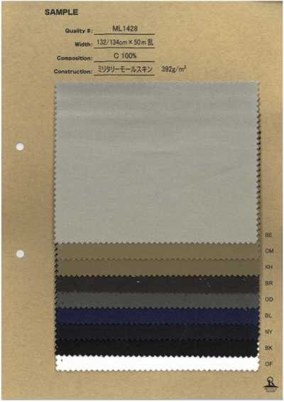 ML1428 Military Moleskin