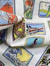 1026-1620-3 60 Lawn Framed Ukiyo-e[Textile / Fabric] HOKKOH Sub Photo