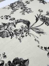 7026-1630-3 60 Typewriter Cloth Etching Bouquet[Textile / Fabric] HOKKOH Sub Photo