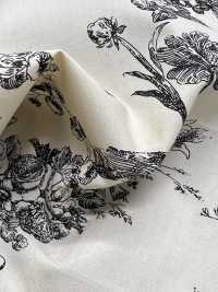 7026-1630-3 60 Typewriter Cloth Etching Bouquet[Textile / Fabric] HOKKOH Sub Photo