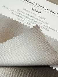 4SG038 C/Regenerated Fiber Ombre Plaid[Textile / Fabric] Chambray Sub Photo