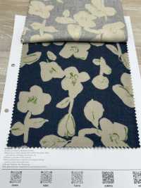 7026-1210-1 30 Viyella Hand-drawn Floral Pattern[Textile / Fabric] HOKKOH Sub Photo